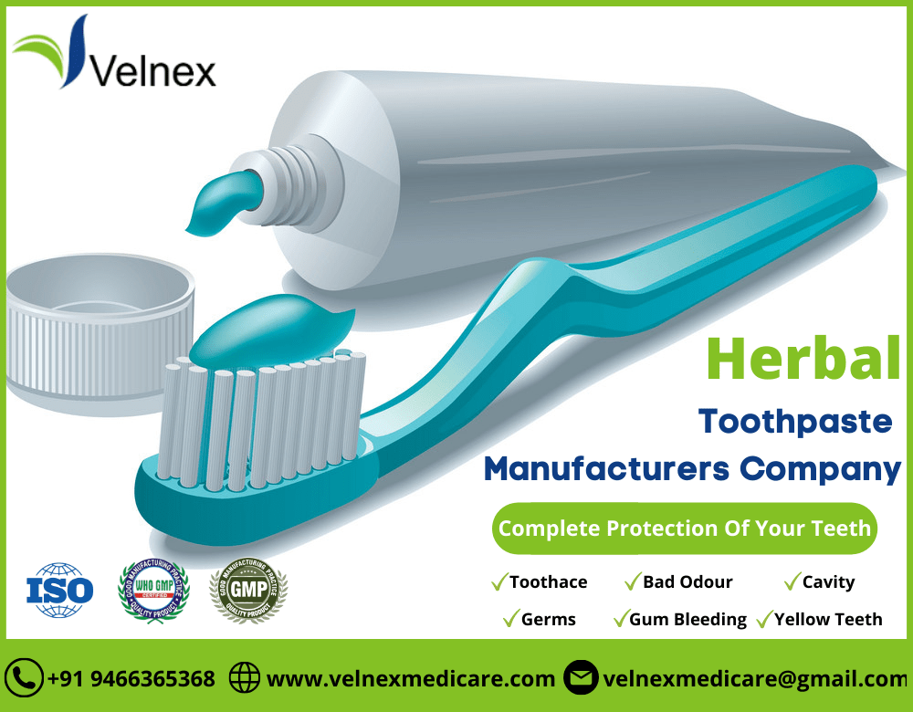 herbal toothpaste manufacturers 