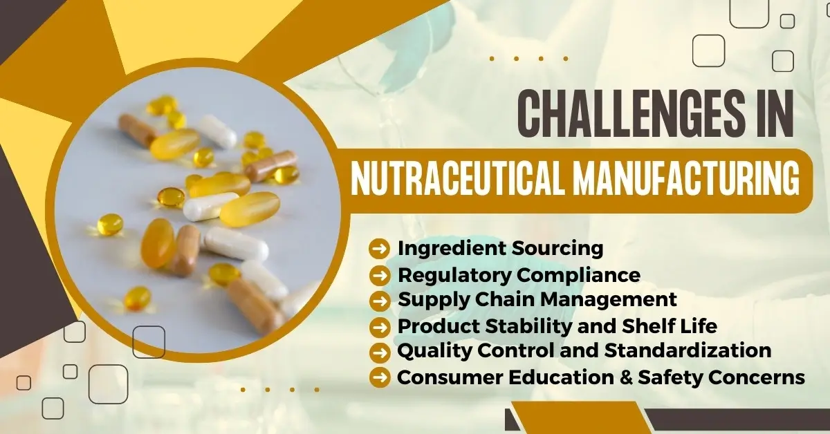 Challenges in Nutraceutical Manufacturing