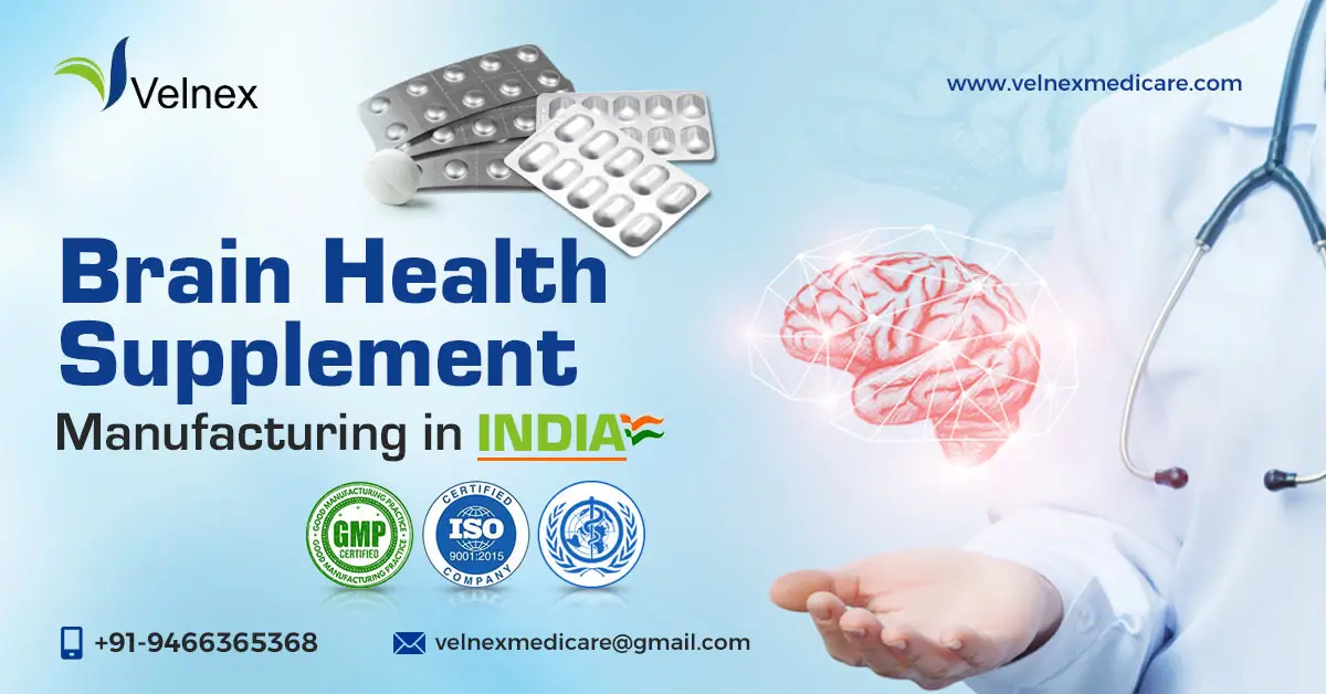 Elevate Your Cognitive Wellness with Velnex Medicare’s Brain Health Supplements