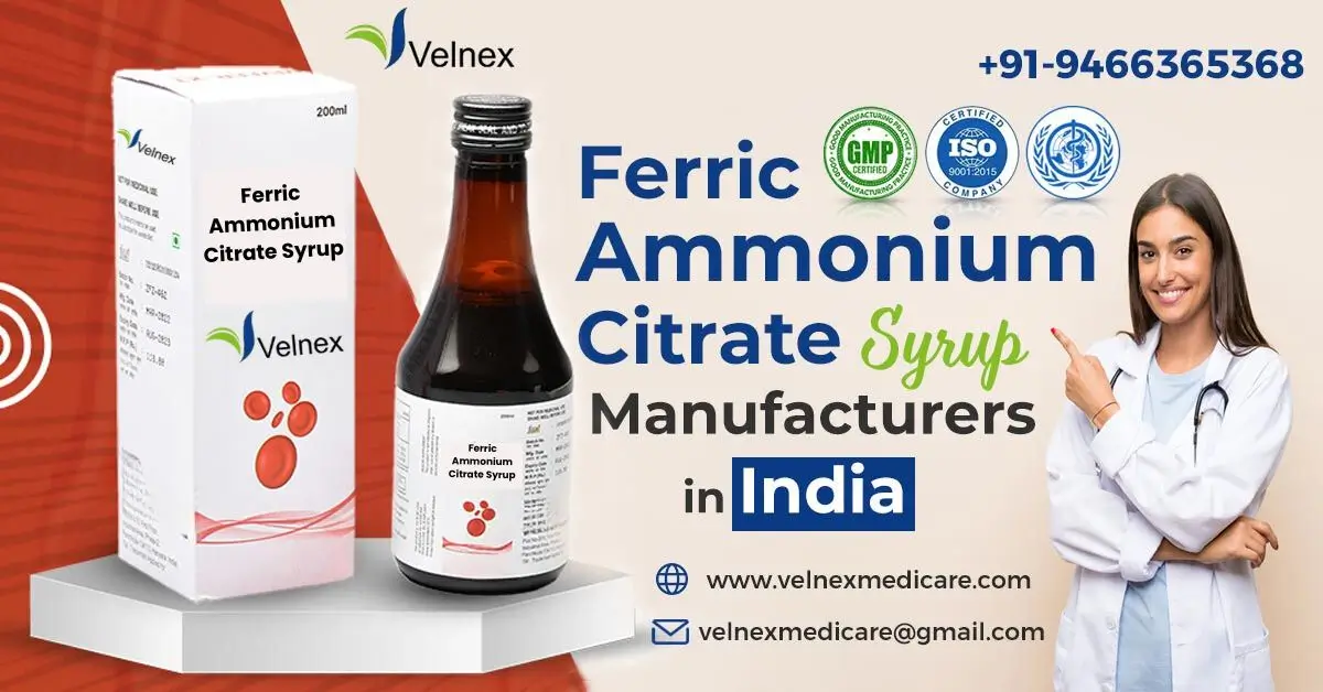 ferric-ammonium-citrate-syrup-manufacturers