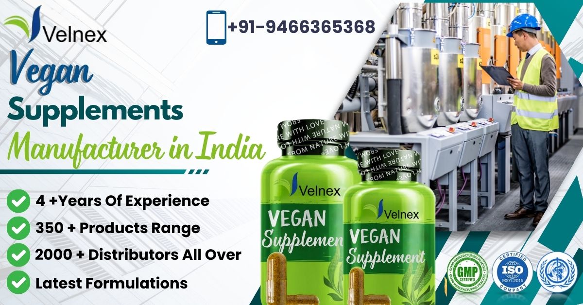 Velnex Medicare: Pioneering Vegan Supplement Solutions