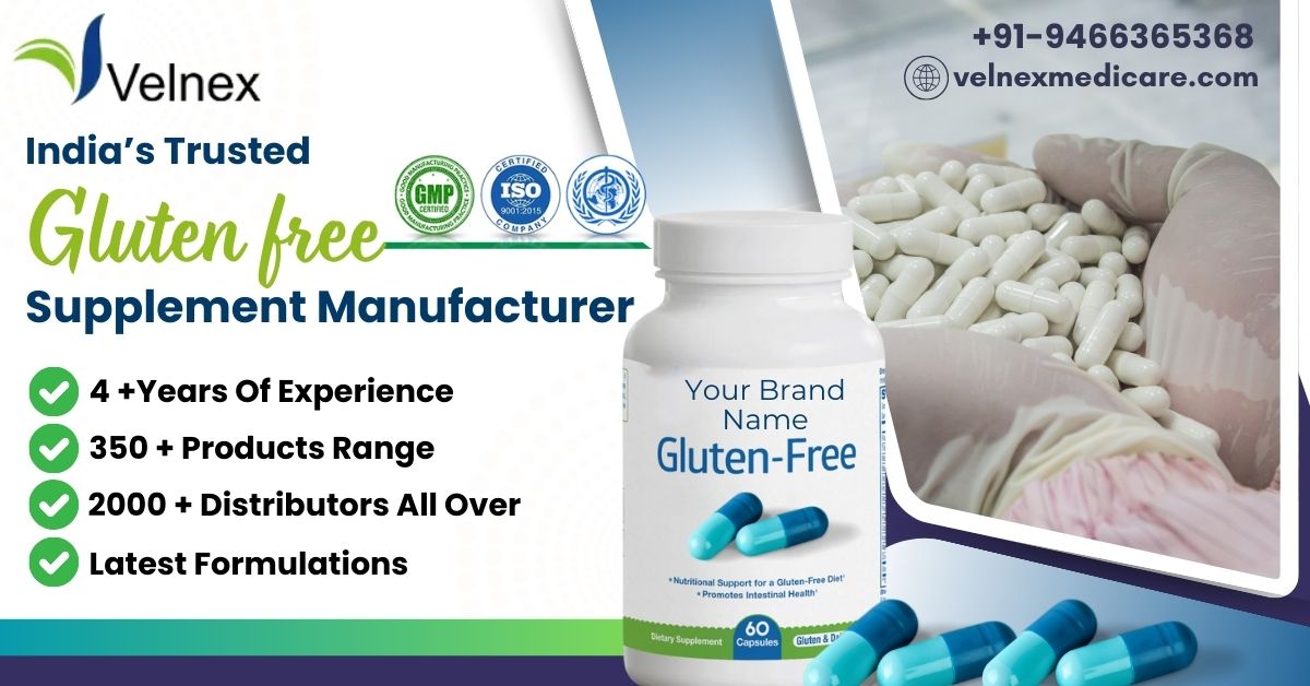 Gluten free supplement manufacturer